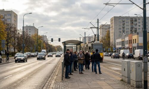 Utrudnienia w ruchu na ul. Wielkopolskiej w Gdyni po pożarze autobusu
