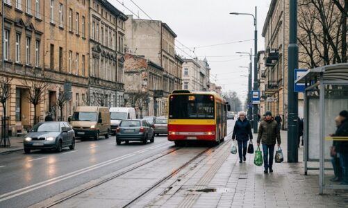 Utrudnienia w ruchu na skrzyżowaniu ulic Władysława IV i Traugutta w Gdyni