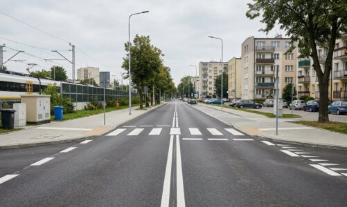Zakończono remont nawierzchni ul. Starodworcowej w gdyńskiej dzielnicy Wielki Kack
