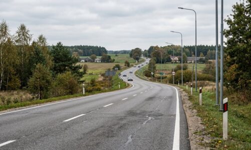 Kontrola prędkości na drodze krajowej nr 8. Kierowca stracił prawo jazdy
