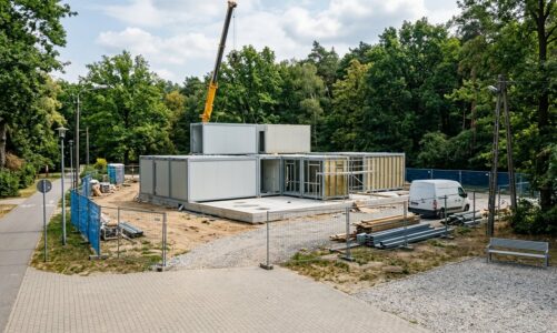 Nowe Zoo: trwa budowa pawilonu edukacyjnego