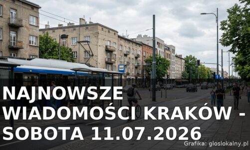 Najnowsze wiadomości Kraków – Sobota 11.07.2026