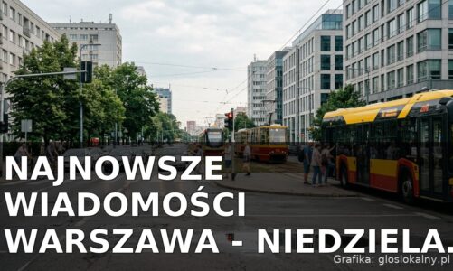 Najnowsze wiadomości Warszawa – Niedziela 12.07.2026