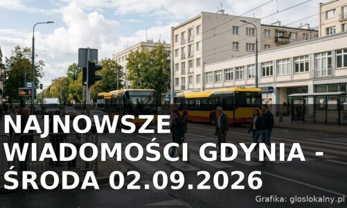 Najnowsze wiadomości Gdynia – Środa 02.09.2026