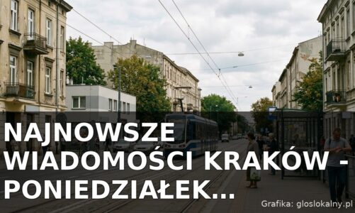Najnowsze wiadomości Kraków – Poniedziałek 31.08.2026