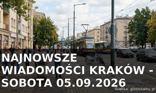 Najnowsze wiadomości Kraków – Sobota 05.09.2026