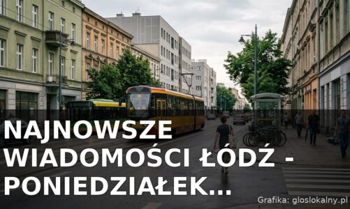 Najnowsze wiadomości Łódź – Poniedziałek 20.07.2026