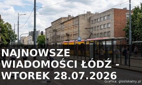Najnowsze wiadomości Łódź – Wtorek 28.07.2026