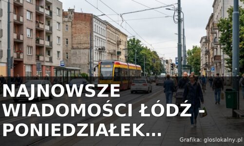 Najnowsze wiadomości Łódź – Poniedziałek 10.08.2026