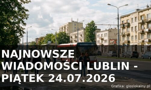 Najnowsze wiadomości Lublin – Piątek 24.07.2026