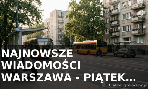 Najnowsze wiadomości Warszawa – Piątek 31.07.2026
