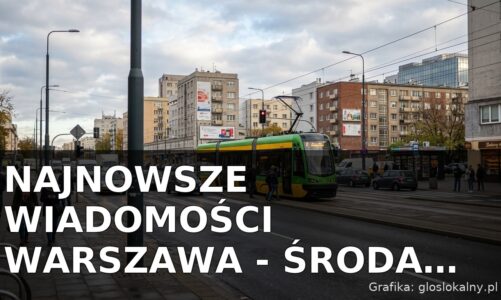 Najnowsze wiadomości Warszawa – Środa 14.10.2026
