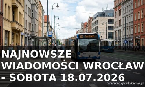 Najnowsze wiadomości Wrocław – Sobota 18.07.2026