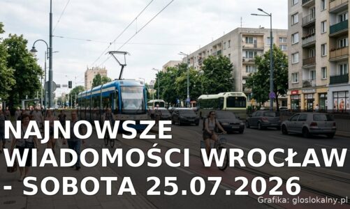 Najnowsze wiadomości Wrocław – Sobota 25.07.2026