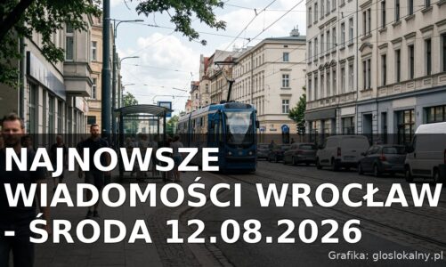 Najnowsze wiadomości Wrocław – Środa 12.08.2026